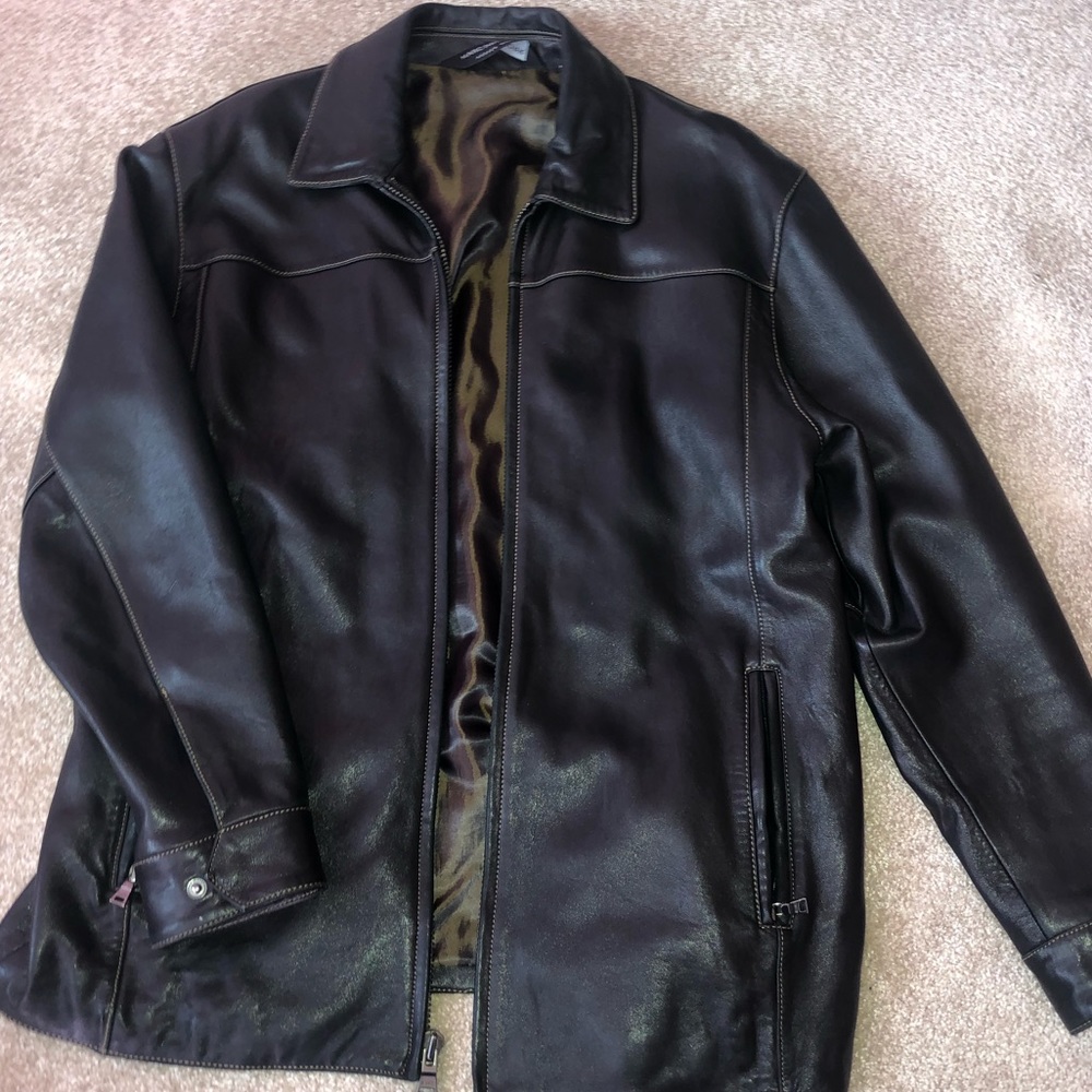 Marc New York, Andrew Marc leather black jacket